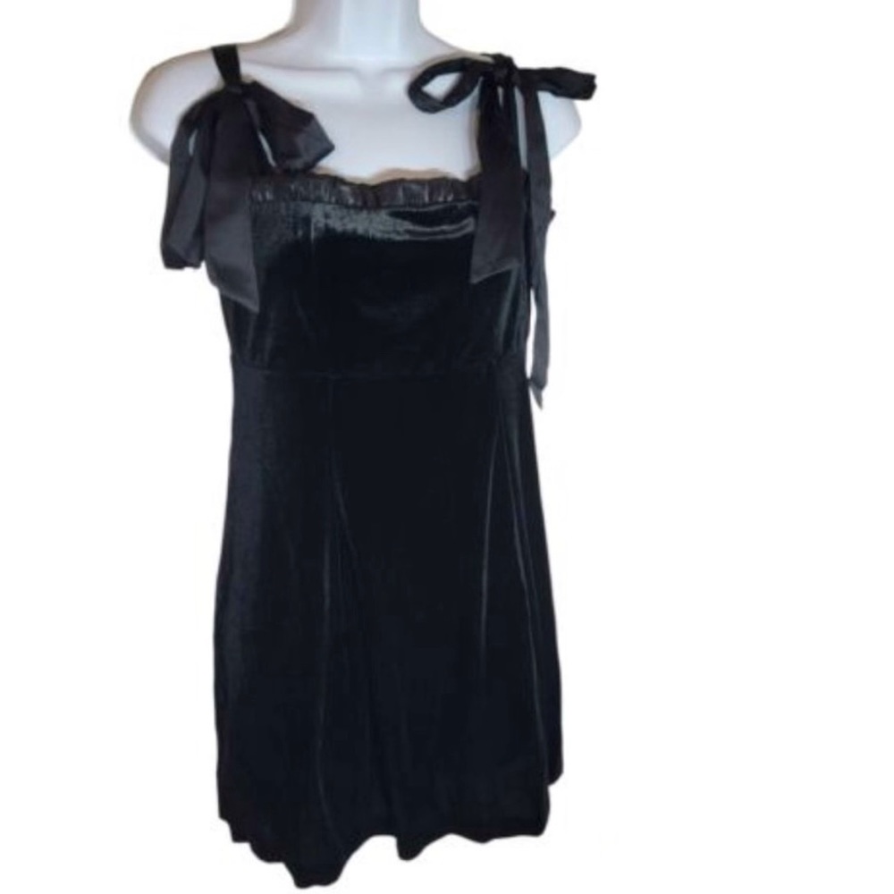 NWT DANIELLE BERNSTEIN VELVET SHORT MINI DRESS